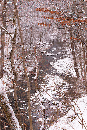 Indian Run Falls, Franklin County, Ohio, December 25, 2020 (3)