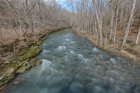 Little Miami River, Clifton Gorge, Greene County, Ohio, March 13, 2019
