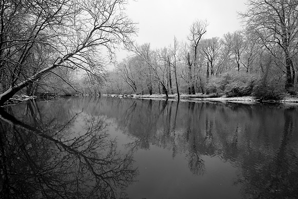 Olentangy River, Franklin County, Ohio, December 17, 2020