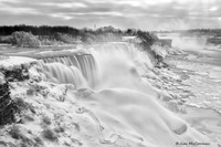 Niagara Falls, American Falls, New York, February 6, 2018