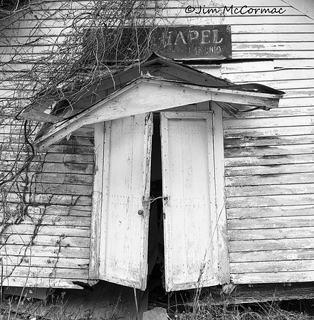 Chapel, long abandoned, Vinton County, Ohio, November 30, 2018