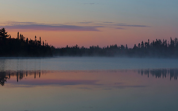 Beaton Lake, Hiawatha National Forest, Upper Peninsula, Michigan, October 9, 2019 (1)