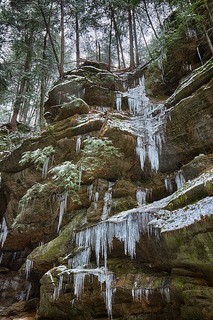 Conkles Hollow, Hocking Hills, Hocking County, Ohio, January 17, 2019