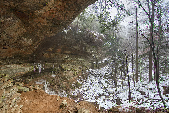 Cantwell Cliffs, Hocking Co. OH January 18, 2019