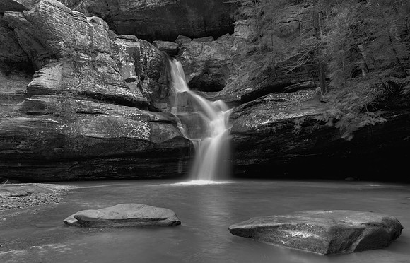Cedar Falls Hocking Hills, Hocking County, Ohio, February 19, 2018