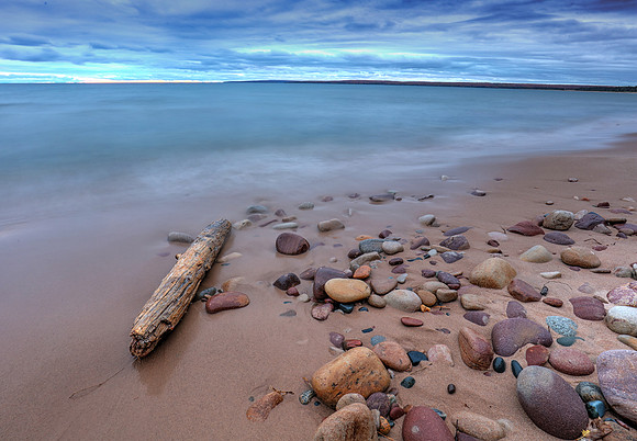 Au Train Bay, Lake Superior, Upper Peninsula of Michigan, October 14, 2018