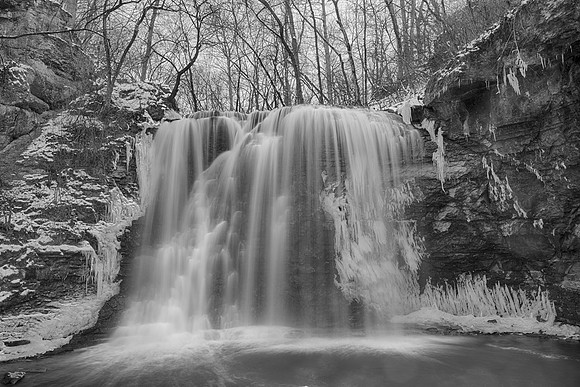 Hayden Run Falls, Franklin County, Ohio, February 11, 2019