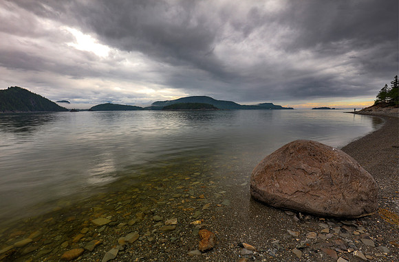 Du Bic National Park, Gaspe Peninsula, Quebec, Canada, June 29, 2018