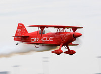 Sean Tucker, Oracle Challenger III stunt plane, Dayton Airshow, Montgomery Co., OH June 22, 2019