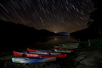Star Trails, Roosevelt Lake, Scioto County, Ohio, August 22, 2019
