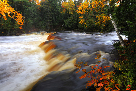 Tahquamenon Falls, Upper Peninsula, Michigan, October 10, 2018
