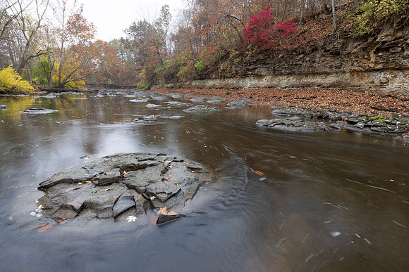 Deer Creek, concretion field, Metzger Preserve, Pickaway County, Ohio, October 28, 2023 (12)